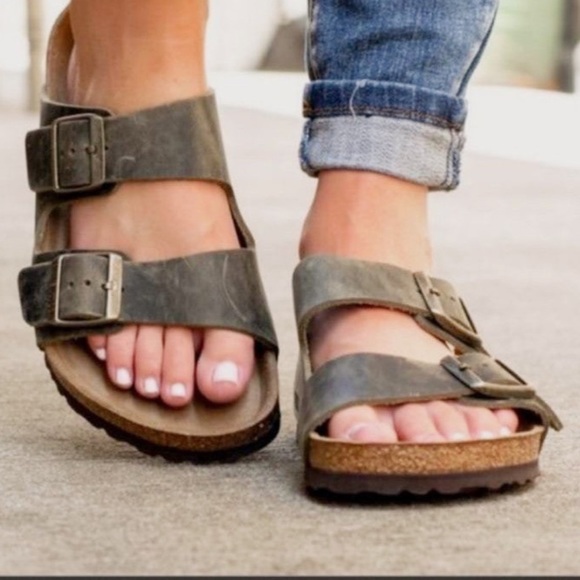 Birkenstock Shoes - Birkenstock Narrow Arizona Oiled Sandals 40